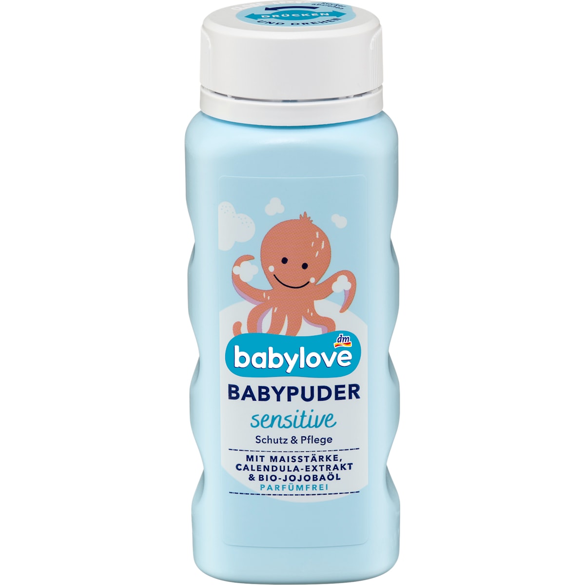 babylove Babypuder sensitive, 100 g