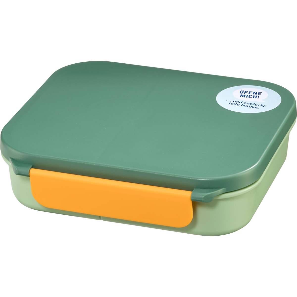 babylove Brotdose met Fächern lichtgroen/dunkelgrün, 1 St