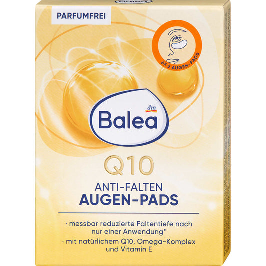 Balea Anti Falten Augenpads Q10 (6 Paar), 12 St