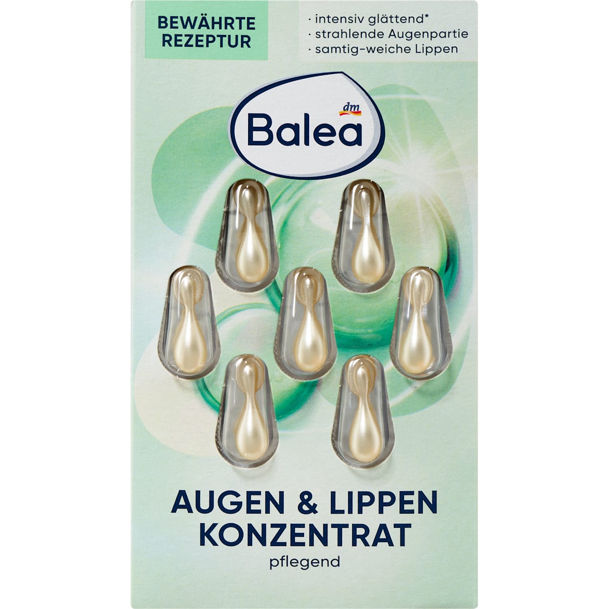 Balea Augen en Lippen Concentraat, 7 St