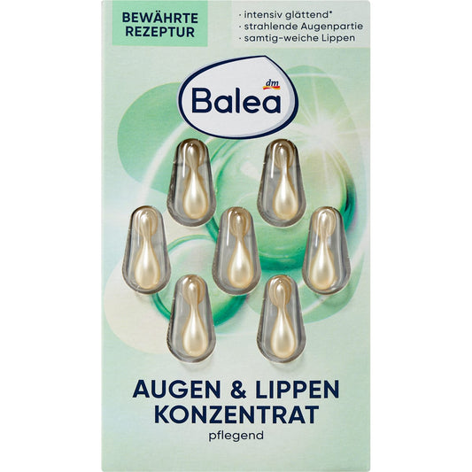 Balea Augen en Lippen Concentraat, 7 St