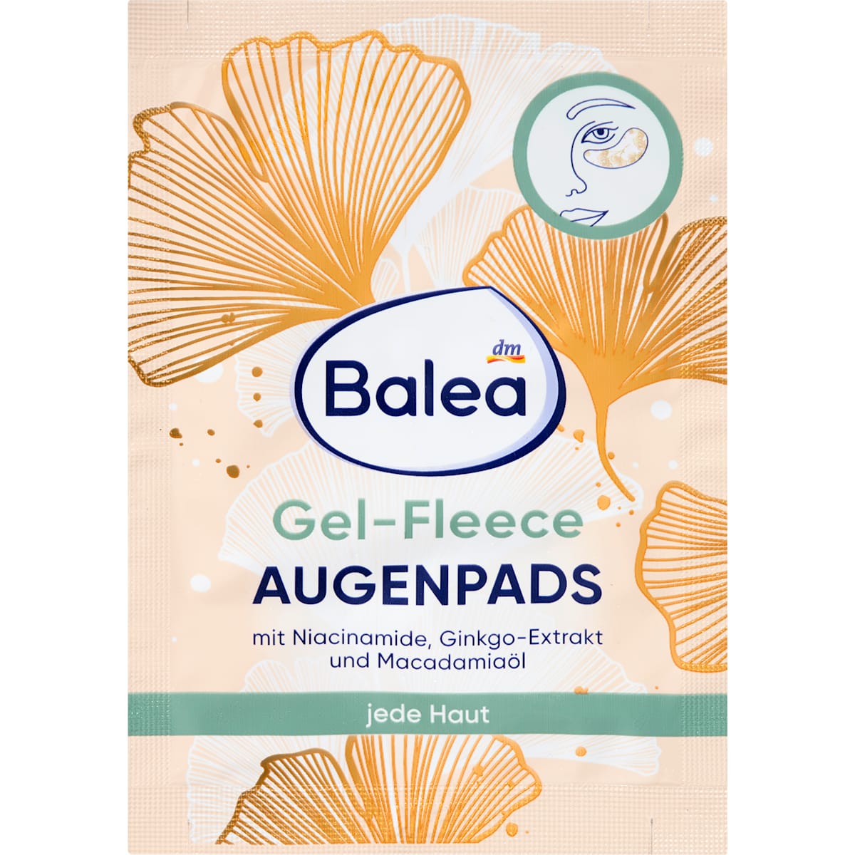 Balea Augenpads Gel-Fleece (1 Paar), 2 St
