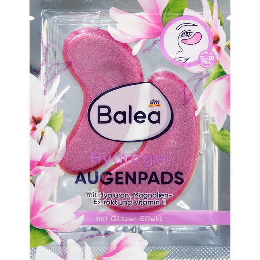 Balea Augenpads Hydrogel Glitzer (1 Paar), 2 St