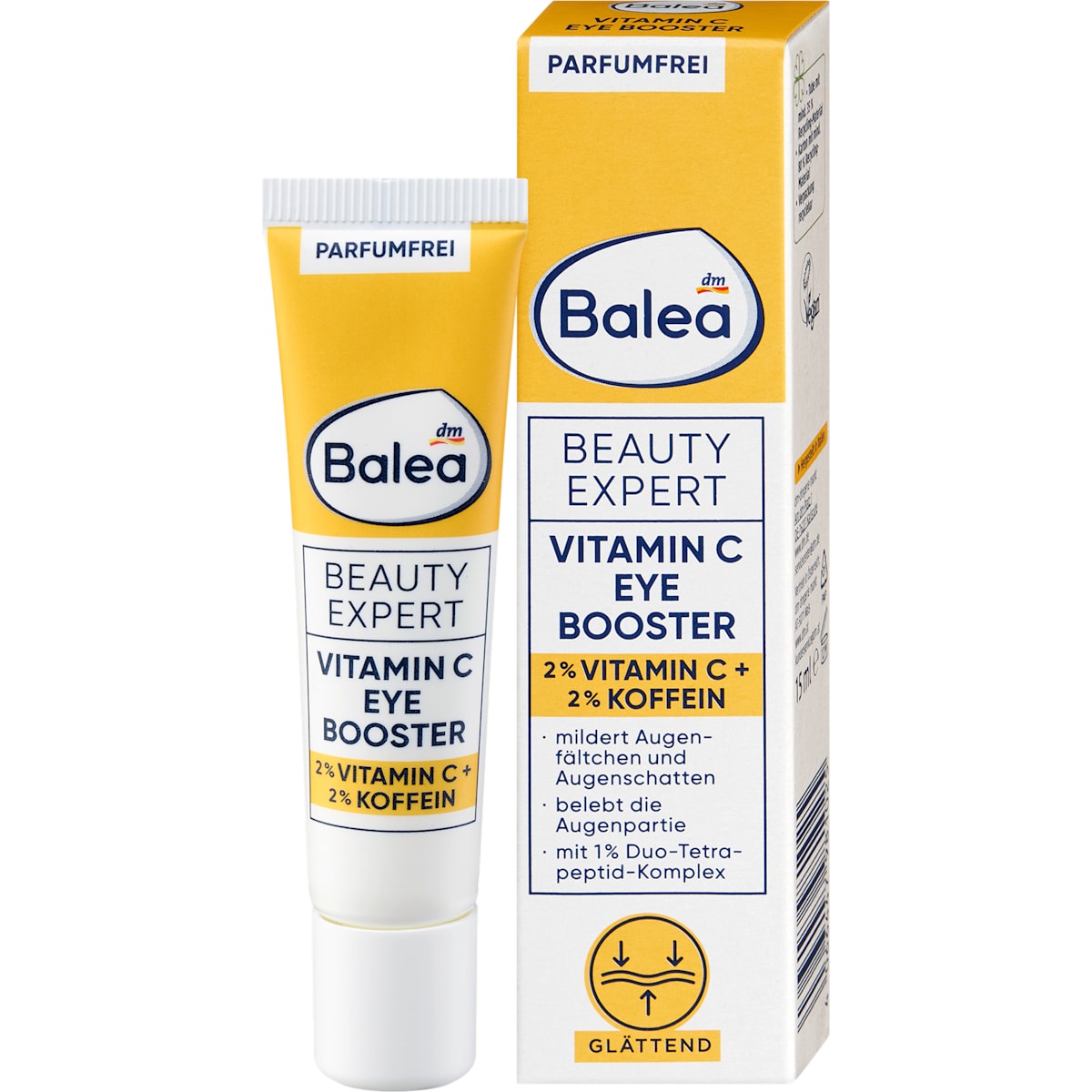 Balea Oogverzorging Beauty Expert Vitamin C Eye Booster, 15 ml