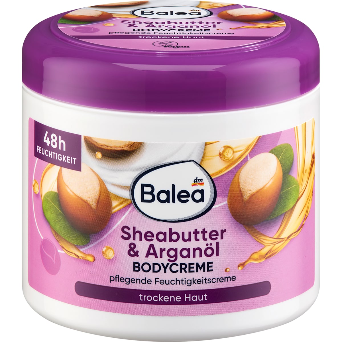 Balea Bodycrème Sheaboter & Arganolie, 500 ml