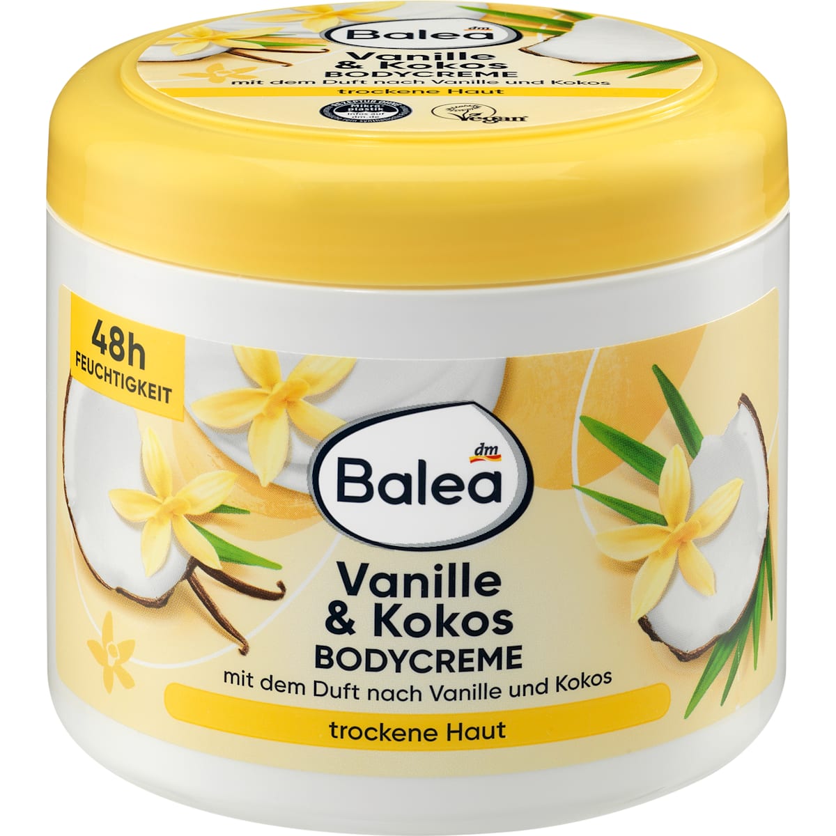 Balea Bodycrème Vanille & Kokos, 500 ml