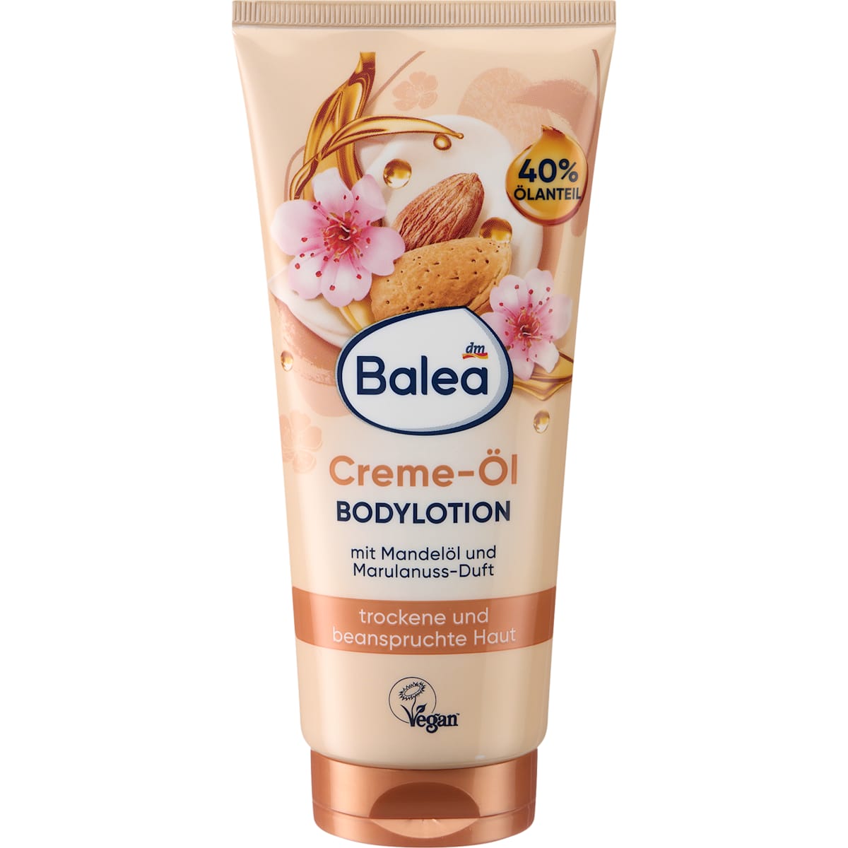Balea Crème-Olie Bodylotion Amandelolie, 200 ml
