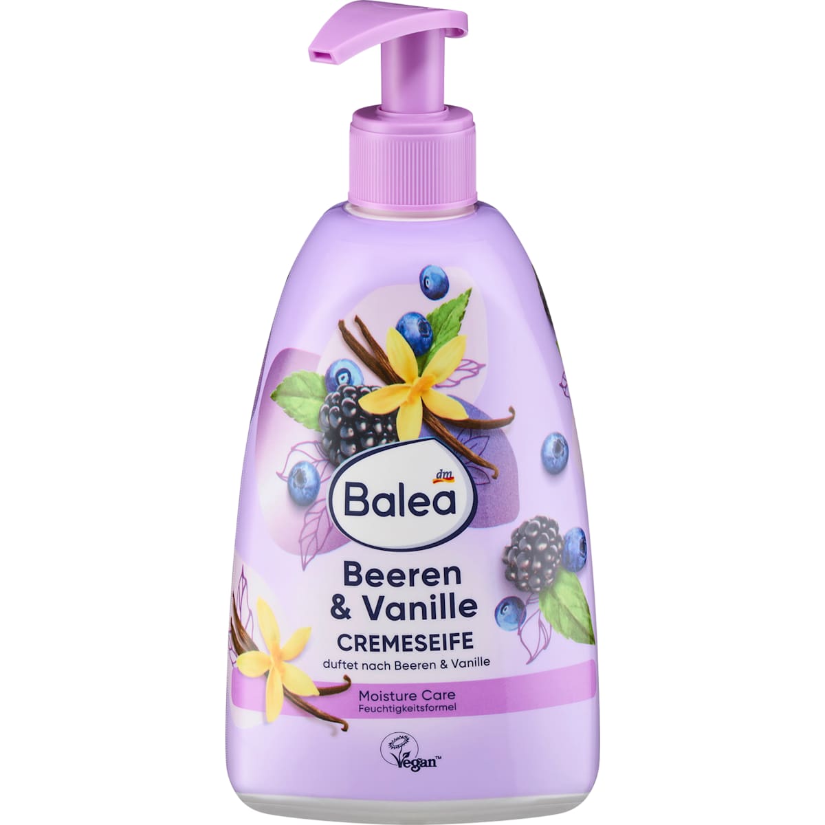 Balea Crèmezeep Bessen & Vanille, 500 ml