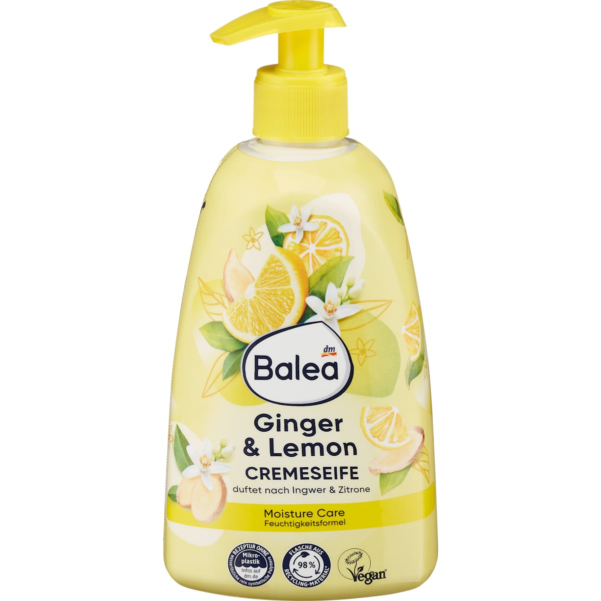 Balea Crèmezeep Ginger & Lemon, 500 ml