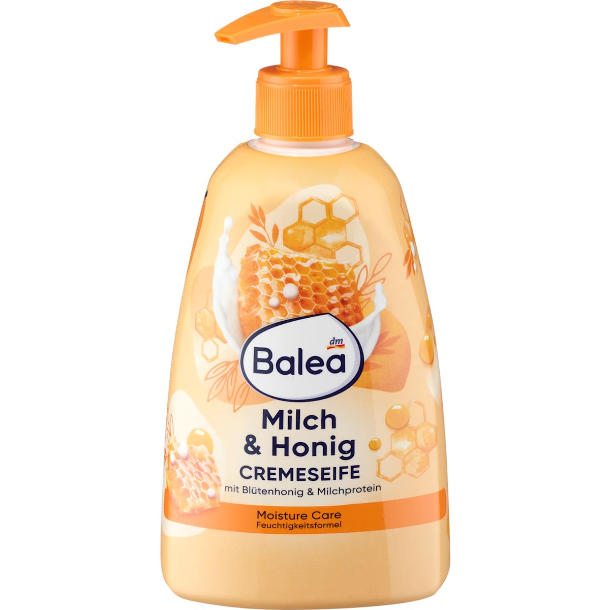 Balea Crèmezeep Melk & Honing, 500 ml
