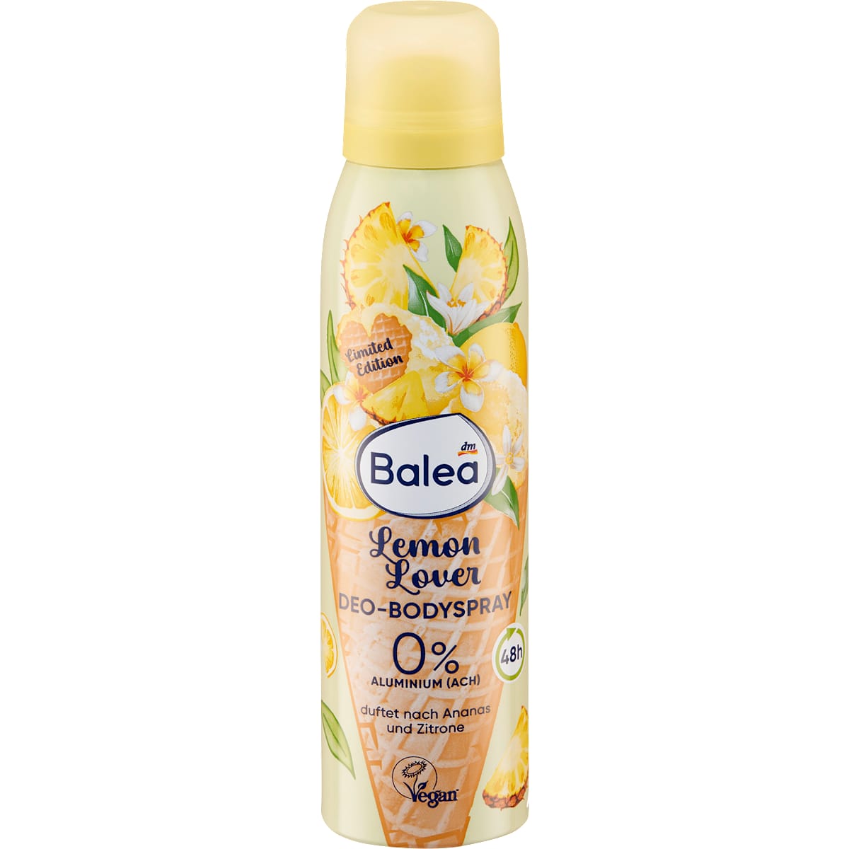 Balea Deo Bodyspray Lemon Lover, 150 ml