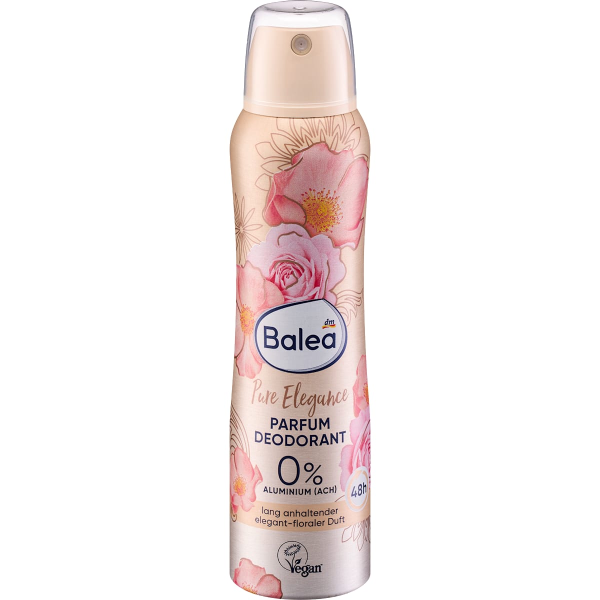 Balea Deospray Parfum Pure Elegance, 150 ml