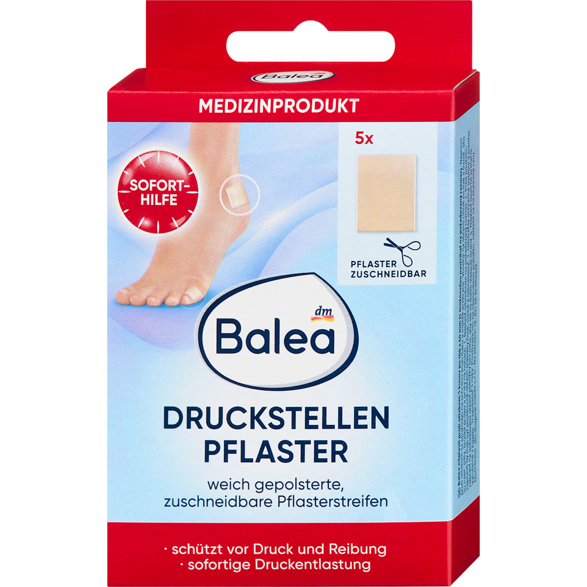 Balea Drukplekken Pleister, 5 St