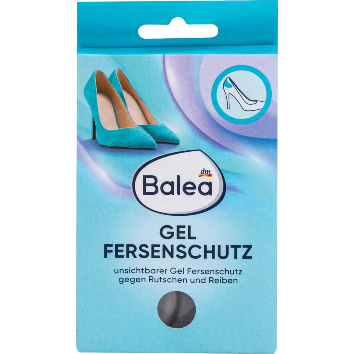 Balea Drukplekbescherming Ferse Achterkant Gelpads (1 Paar), 2 St