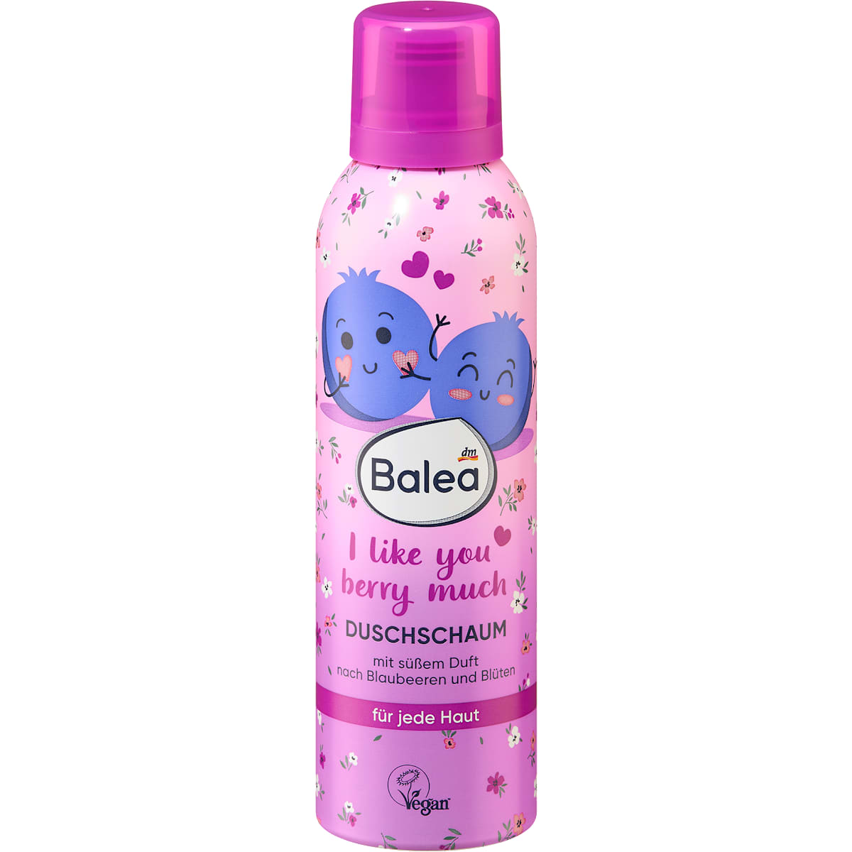 Balea Doucheschuim I like you berry much, 200 ml