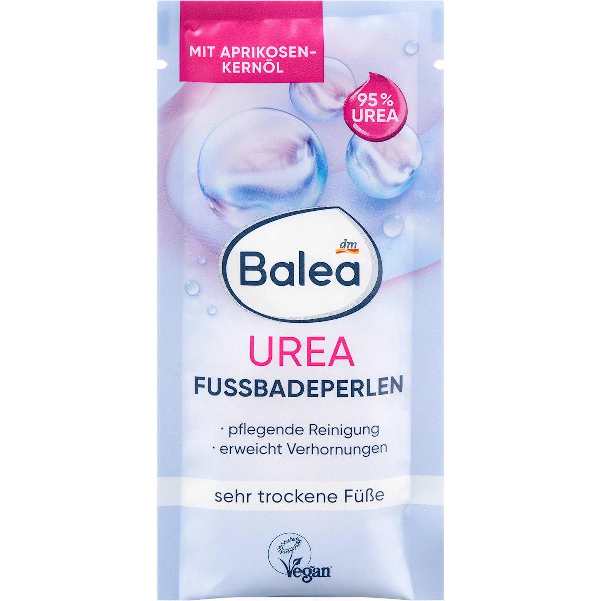 Balea Voetbadparels sehr trockene Voeten Urea, 20 g