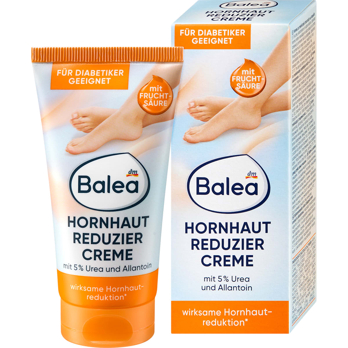 Balea Voetcrème, Eelt Reduzier Crème met Urea & Allantoin, 50 ml