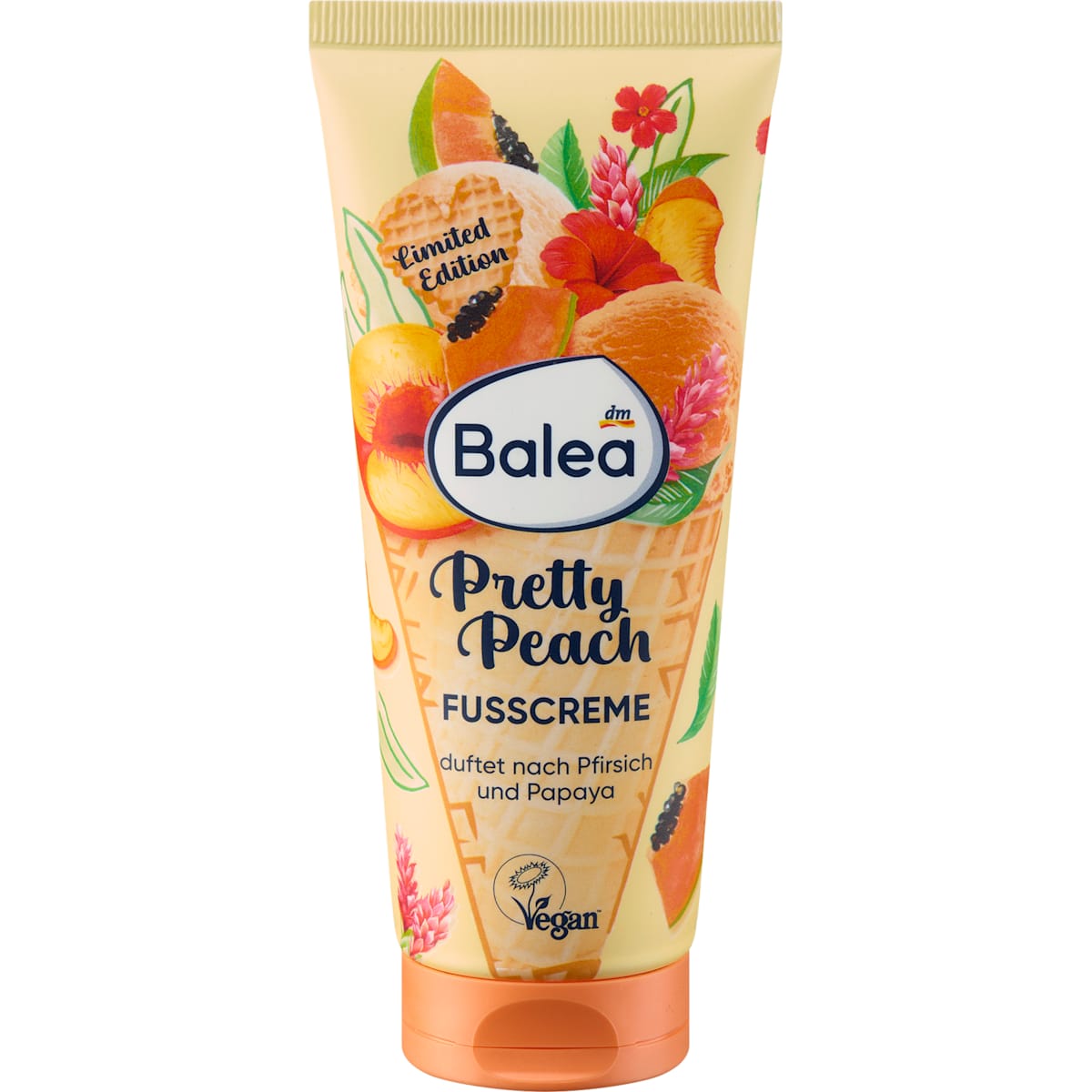 Balea Voetcrème Pretty Peach, 100 ml
