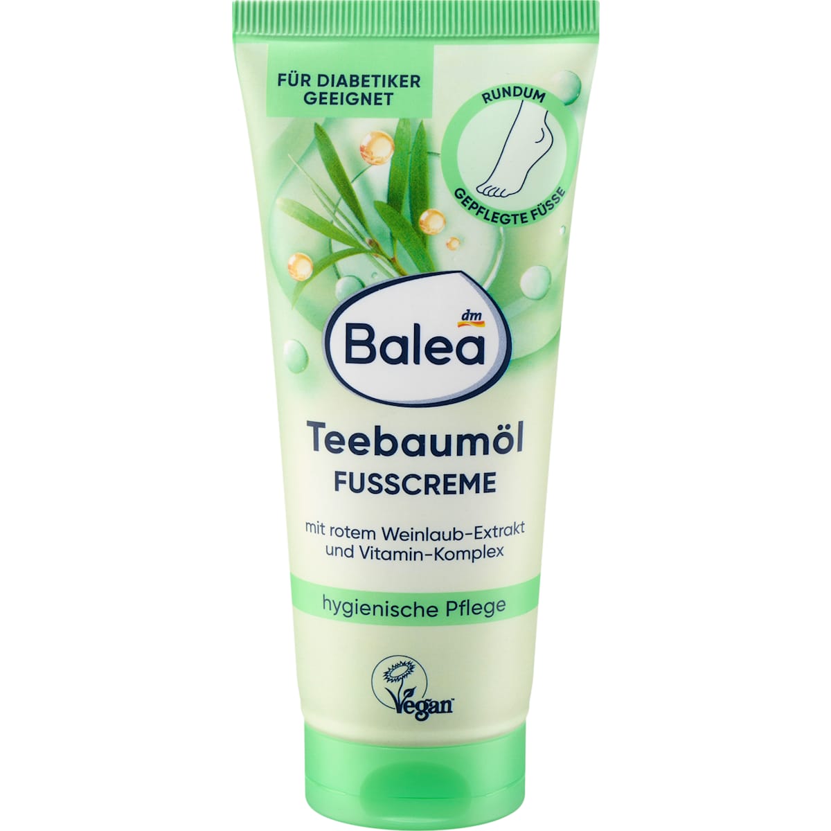 Balea Voetcrème Tea tree-olie, 100 ml
