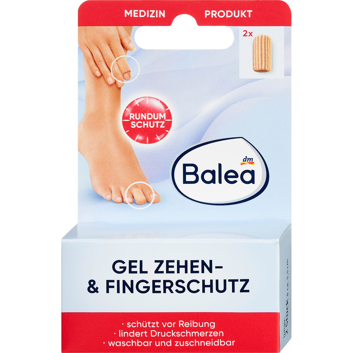 Balea Gel Zehen- & Fingerschutz, 2 St