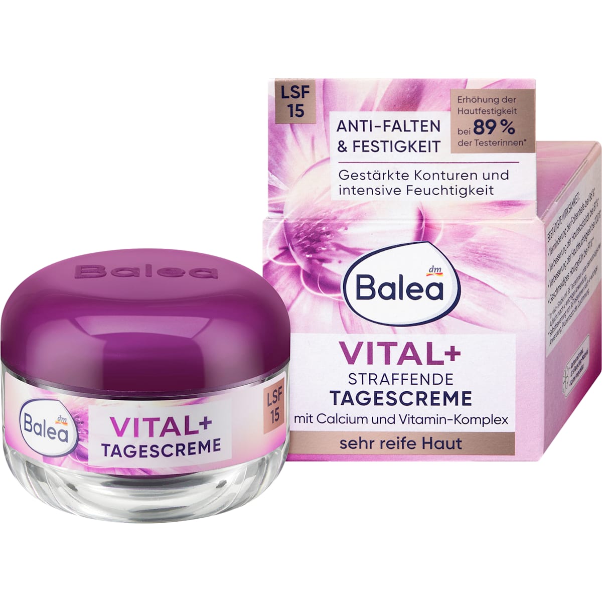 Balea Gezichtscrème Vital+ SPF 15, 50 ml