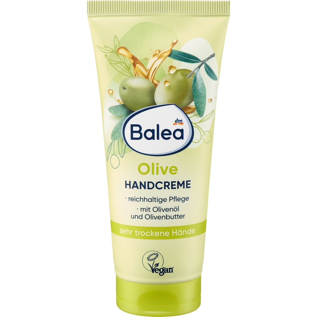 Balea Handcrème Olive, sehr trockene Handen, 100 ml