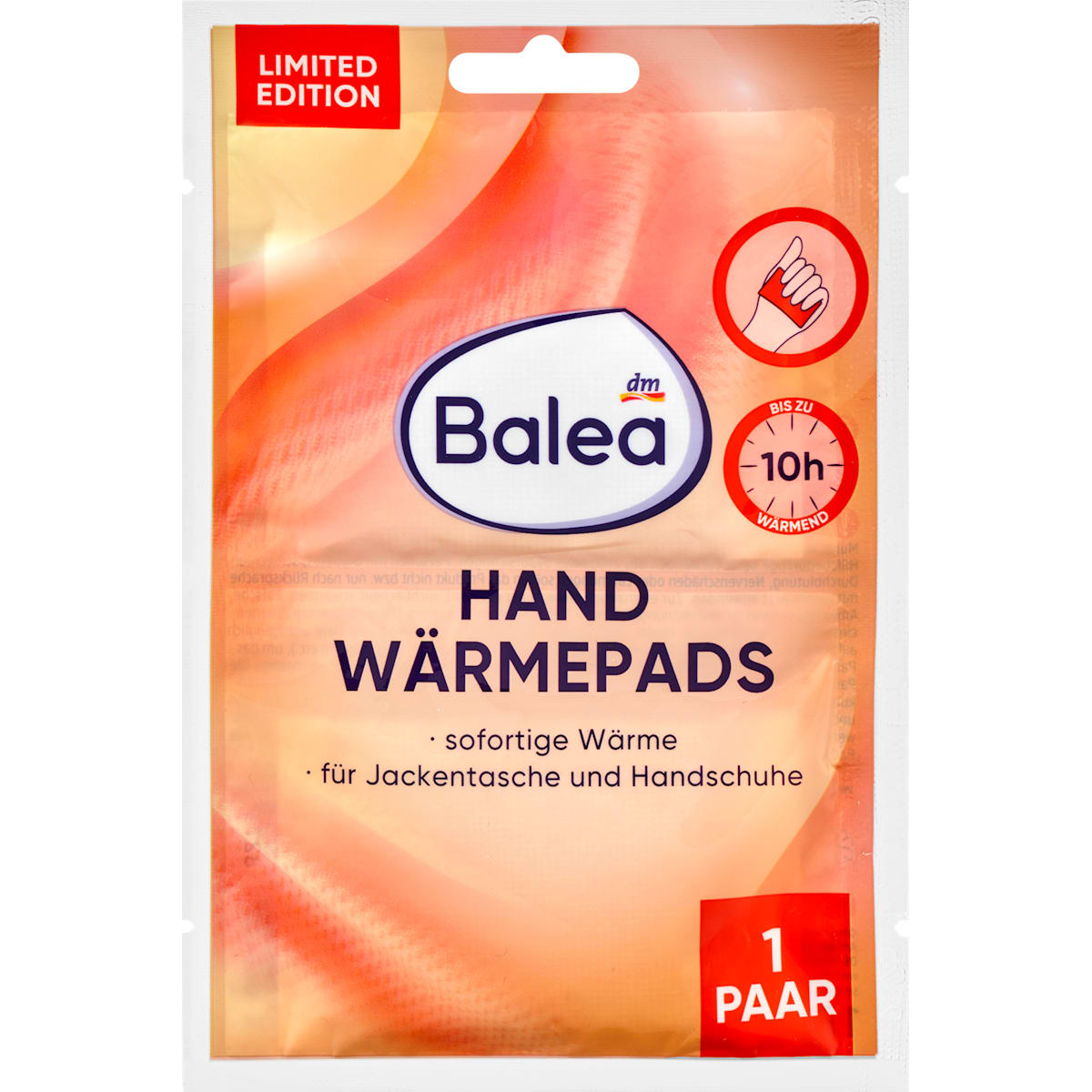 Balea Handwärmer (1 Paar), Reisformaat, 2 St