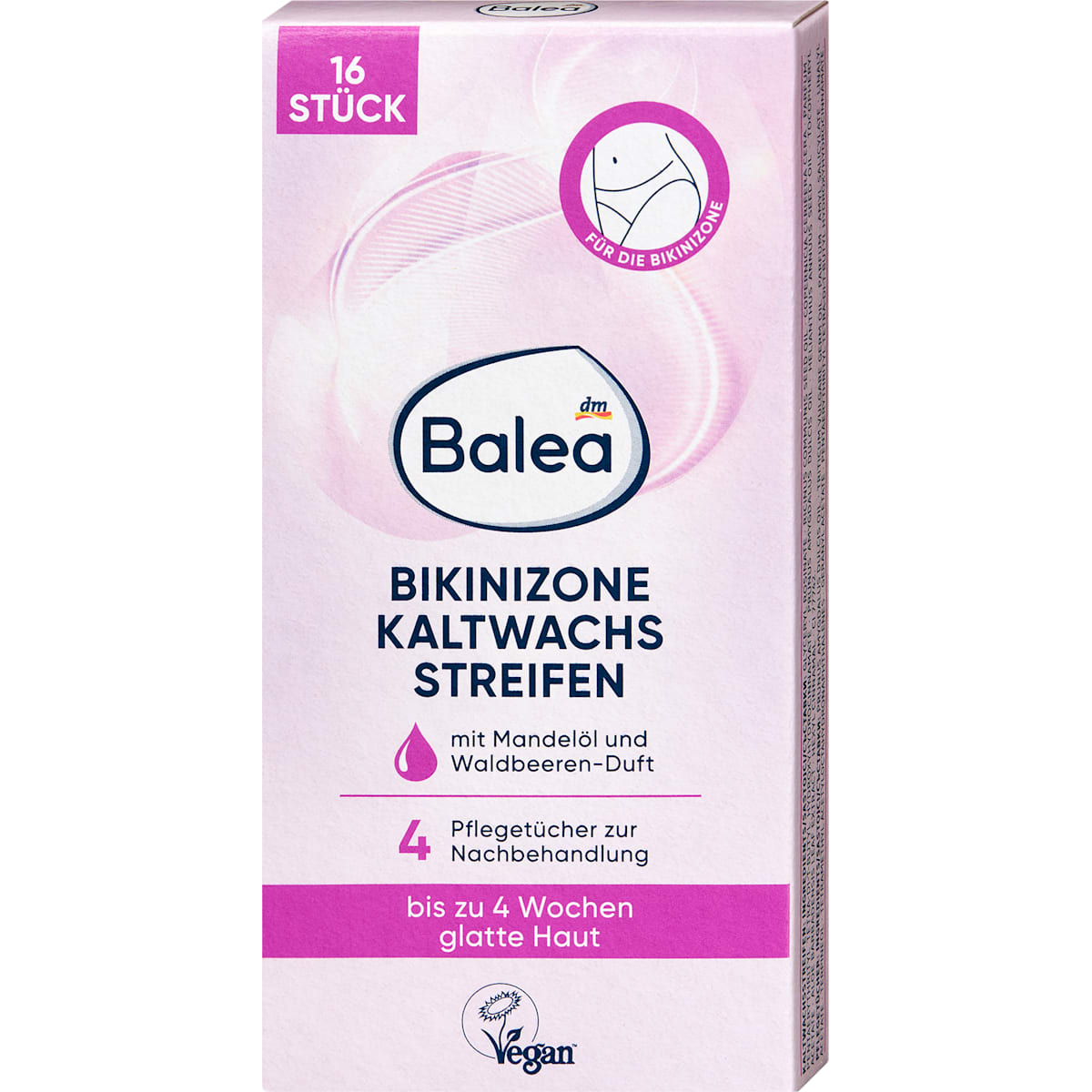 Balea Koudwaxstrips Bikinizone, 16 St