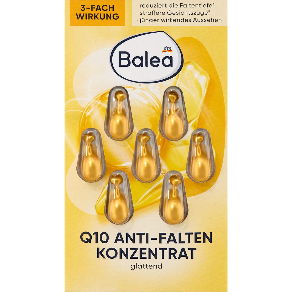 Balea Concentraat Capsules Anti-rimpel Q10, 7 St