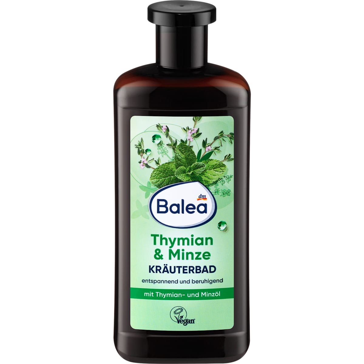 Balea Kruidenbad Thymian & Munt, 500 ml