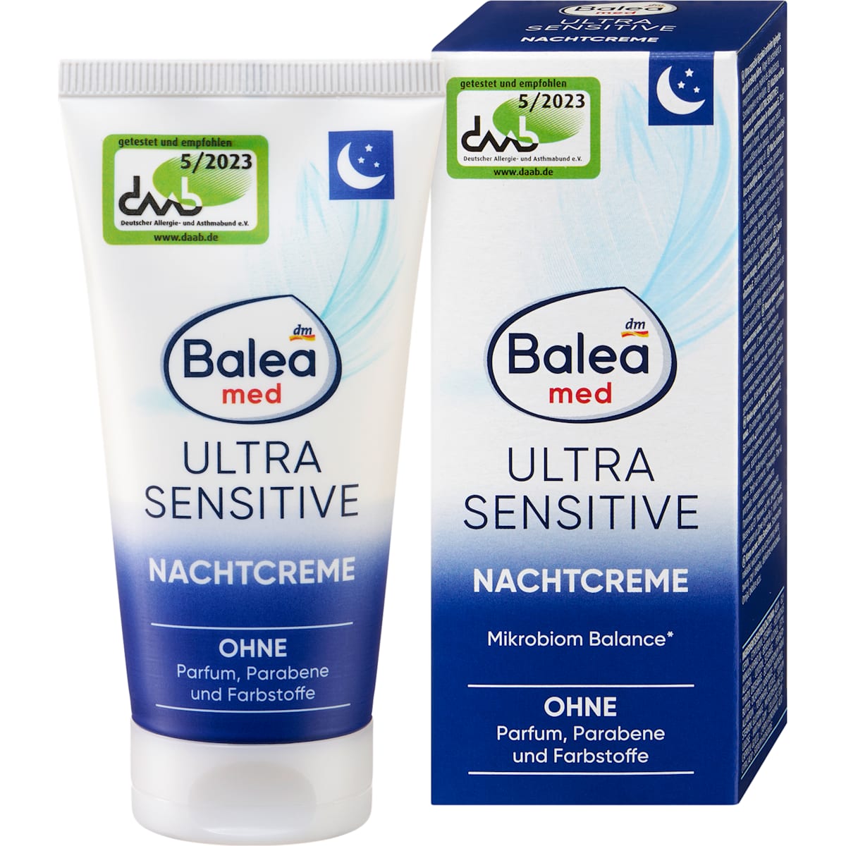 Balea med Nachtcrème Ultra Sensitive, 50 ml