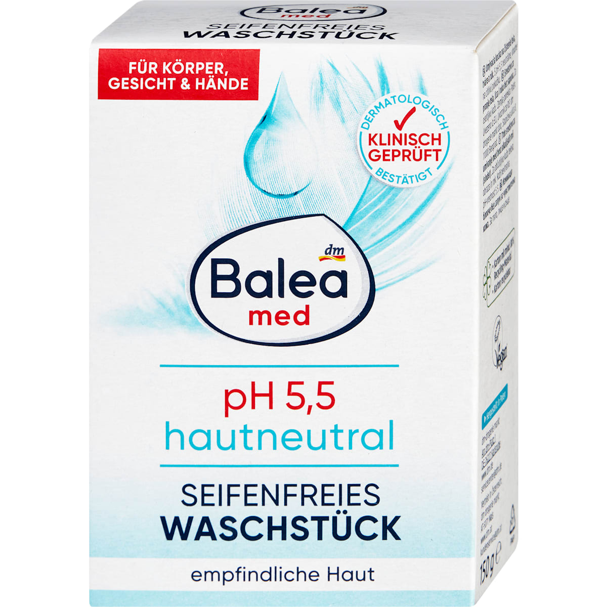 Balea med seifenfreies Wasstuk hautneutral, 150 g