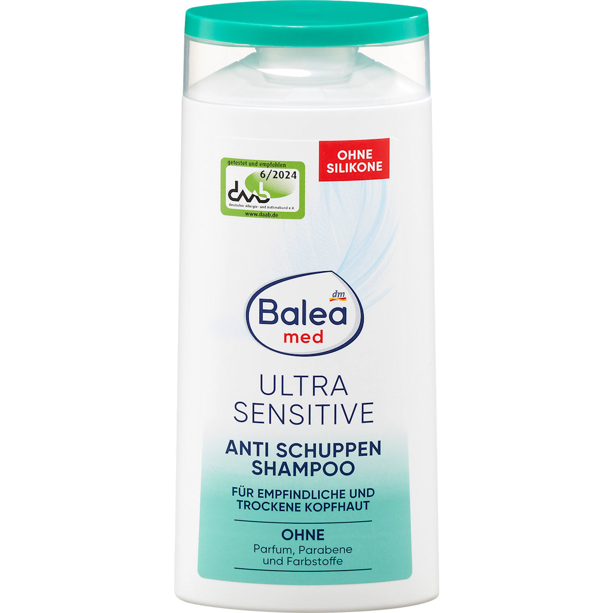 Balea med Shampoo Anti-roos Ultra Sensitive, 250 ml