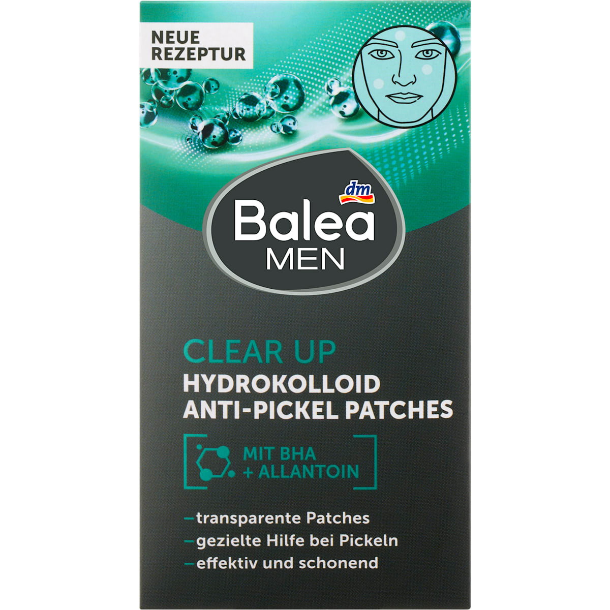 Balea MEN Anti Pickel Patches Clear Up Hydrokolloid, 36 St