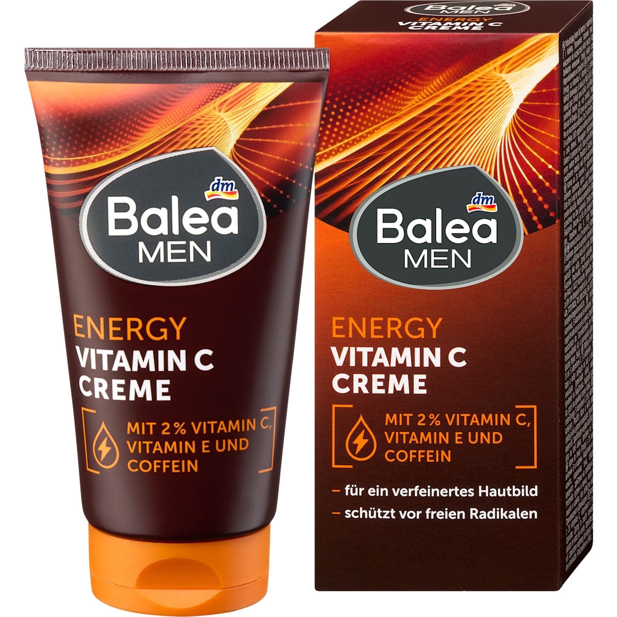 Balea MEN Gezichtscrème Energy Vitamin C, 75 ml