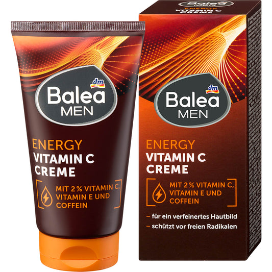 Balea MEN Gezichtscrème Energy Vitamin C, 75 ml