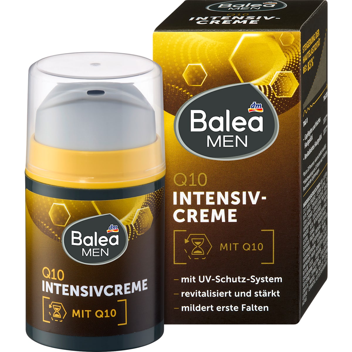 Balea MEN Gezichtscrème Q10 Intensieve crème, 50 ml