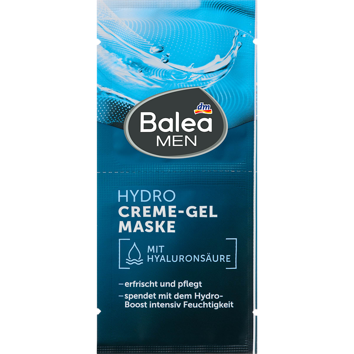 Balea MEN Gezichtsmasker Crème-Gel Hydro, 16 ml