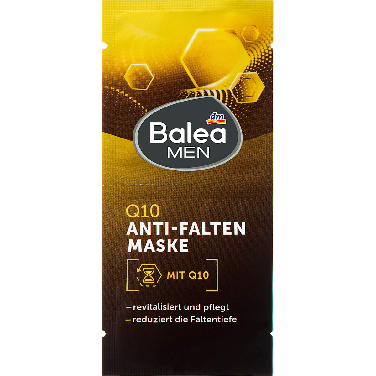 Balea MEN Gezichtsmasker Q10 Anti-Falten (2x8 ml), 16 ml