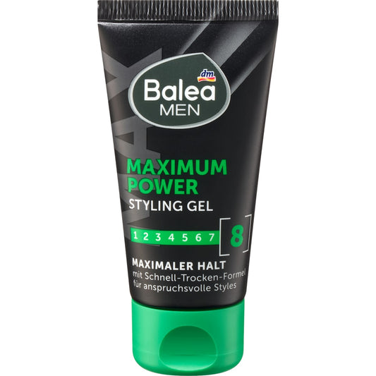 Balea MEN Haargel Maximum Power, Reisformaat, 30 ml