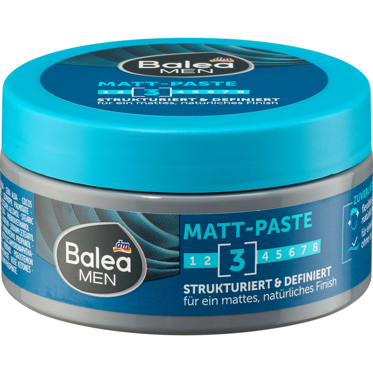 Balea MEN Styling Crème Matt-Paste, 100 ml