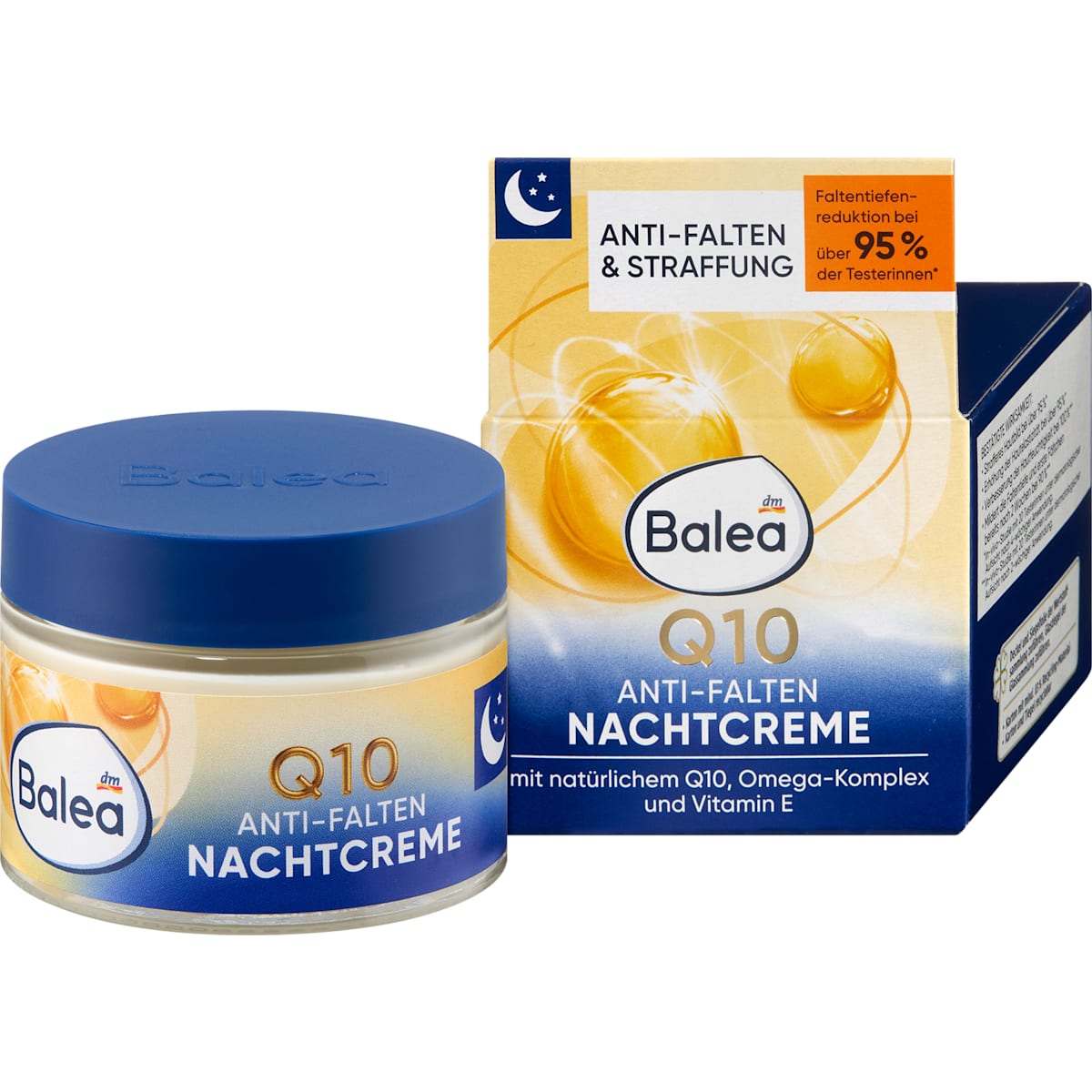 Balea Nachtcrème Anti-Falten Q10, 50 ml