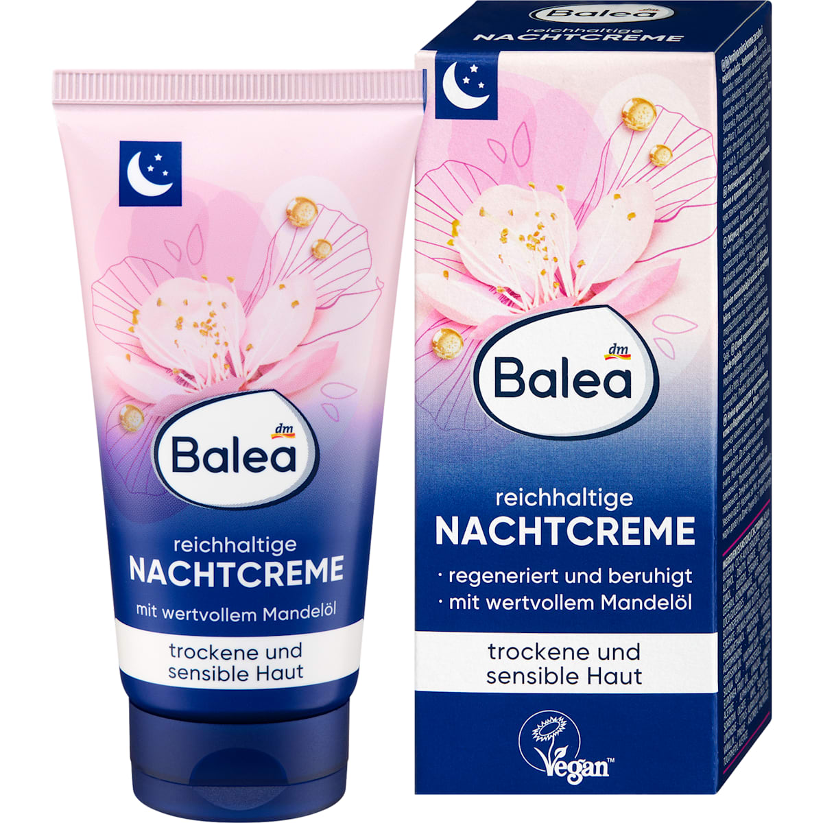 Balea Nachtcrème rijk, 50 ml