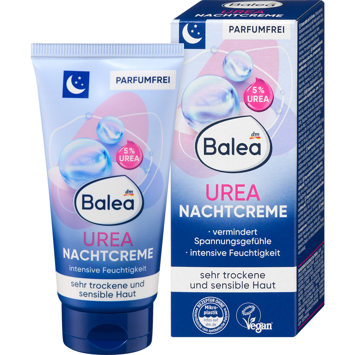 Balea Nachtcrème Urea, 50 ml