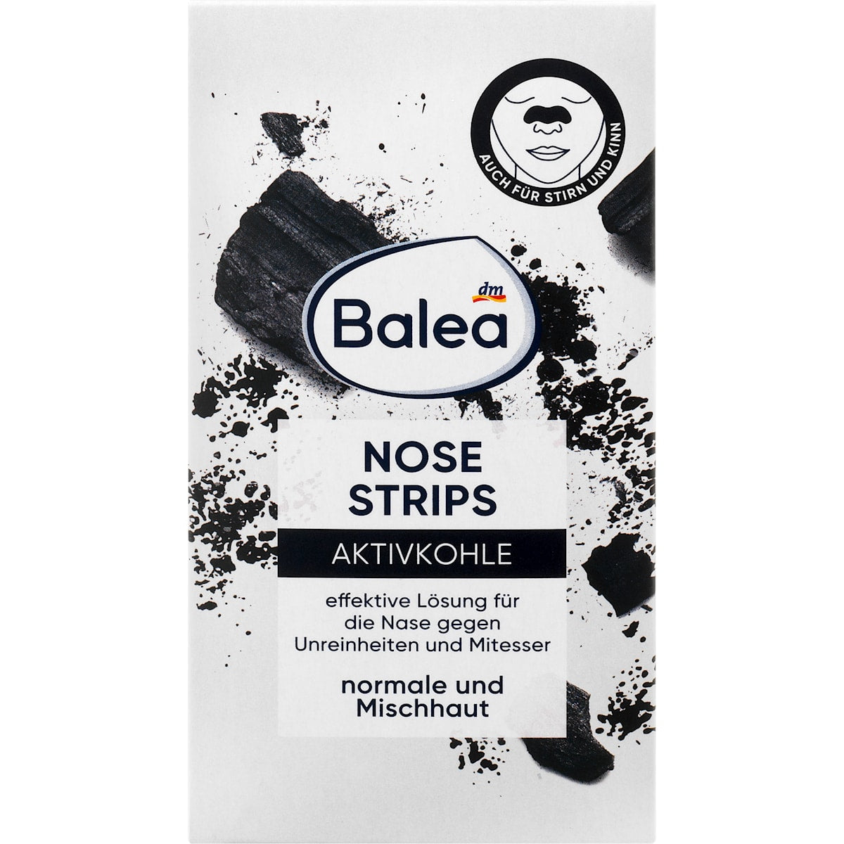 Balea Nosestrips met Actieve kool, 3 St