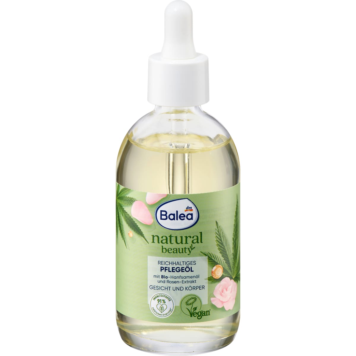 Balea Verzorgingsolie Natural Beauty, 100 ml