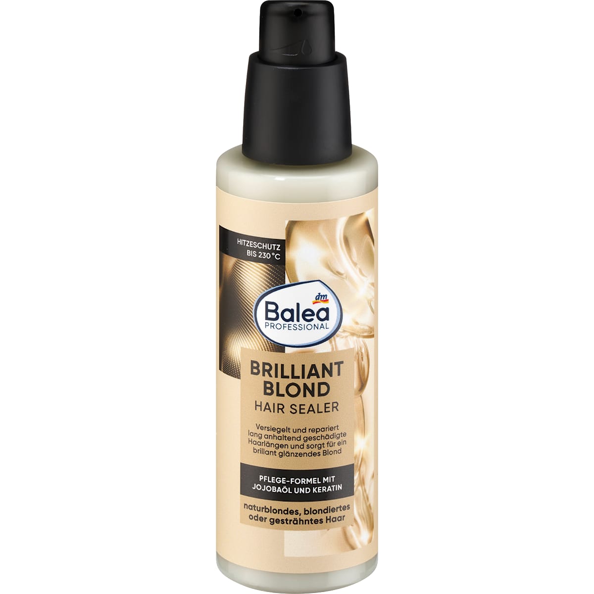 Balea PROFESSIONAL Leave-In Serum Brilliant Blond Hair Sealer, 100 ml