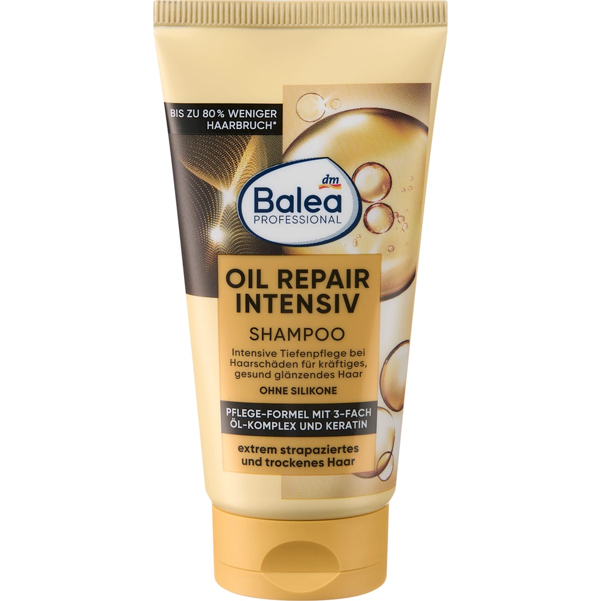 Balea PROFESSIONAL Shampoo Oil Repair Intensief, Reisformaat, 50 ml