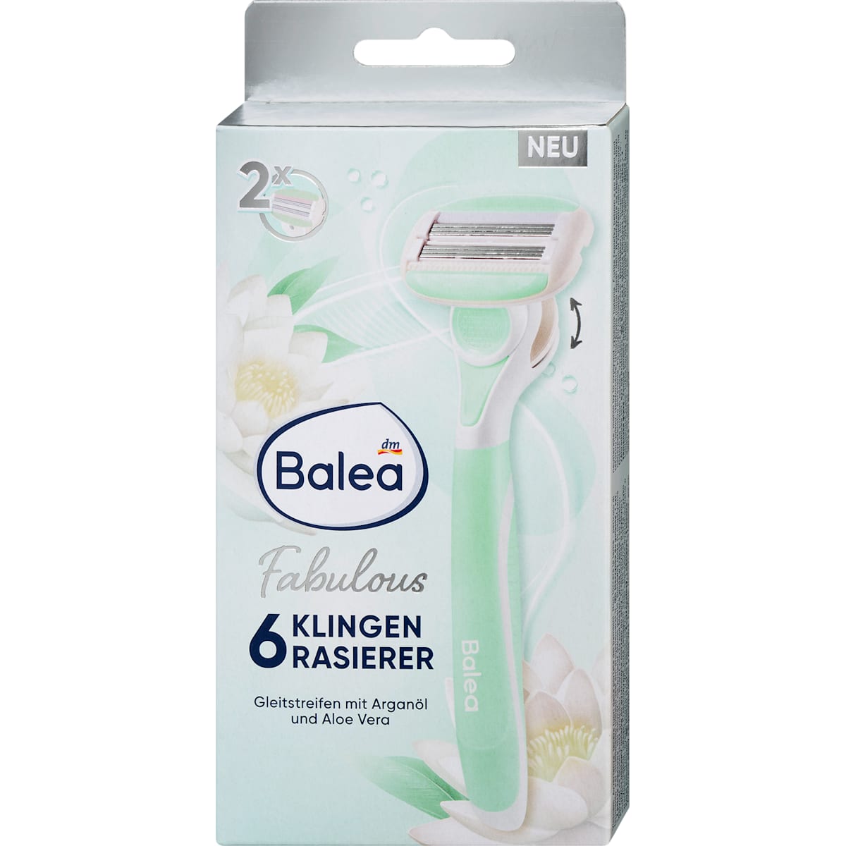 Balea Scheermes 6-Mesjes Fabulous, 1 St