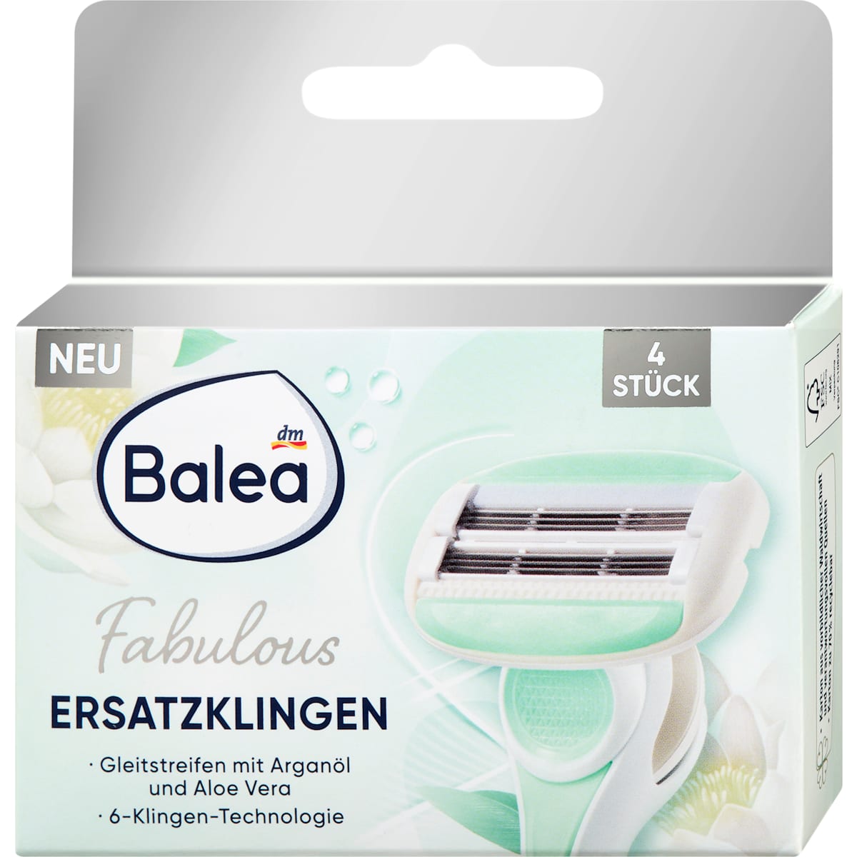 Balea Scheermesjes Fabulous, 4 St